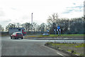 Roundabout on Ely bypass in CB7 4NR