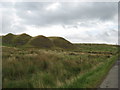 Spoil heaps at Broomhope in NE48 2HB