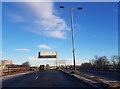 A739 crossing Shieldhall Road, Glasgow in G51 4GA