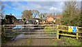 Gate to Somerby Low Farm in DN38 6EX