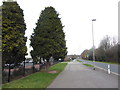 Shared cycle- and footpath in Stoke Gifford in BS34 7QG