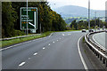 North Wales Expressway, Exit Sliproad at Junction 19 in LL28 5LB