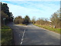Road junction near Cley-next-the-Sea in NR25 7TX
