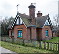 Lodge, Woodredon Farm (dated 1889) in EN9 3RL