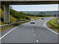 North Wales Expressway, Westbound near to Llangristiolus in LL77 7TY