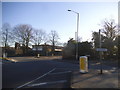 Roundabout on Oliver Way, Chelmsford in CM1 2EX