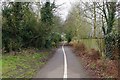Footpath & cycleway to Deer Park Road, Witney, Oxon in OX29 7AZ
