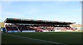 The Dave Bowen Stand at Sixfields Stadium in NN5 4GF