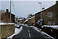 Winter Scene on Barden Road, Eastby in BD23 6SH