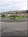 Roundabout on Gors Avenue in SA1 6RG