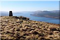 Trig pillar on Creagan an Eich in PA27 8BX