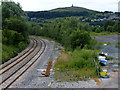 Railway line at Darwen in BB3 3AW