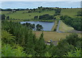 The dam at Earnsdale Reservoir in BB3 0LA