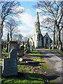 Northern chapel at Grangetown Cemetery in SR2 9TE