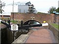 Birmingham Canal - Wolverhampton Lock 10 and Fox's Lane Bridge in WV10 6JT