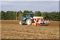 Seed drilling near Holt in WR6 6NG
