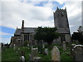 St. Mary's church, Bickington from the north in TQ12 6US