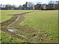 Ditch on Montesole Playing Fields at Pinner Green in HA5 3QP