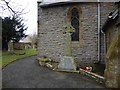 War Memorial at Holy Trinity Church, Gwernaffield in Gwernaffield with Pantymwyn Community