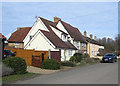 Bassingbourn: houses on South End in SG8 5NE
