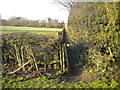 Footpath to Cow Pasture Lane, Kirkby in NG17 8HF