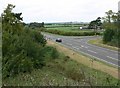 The A6 from Welham Road bridge in LE16 7GP