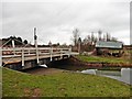 Crossway canal swing bridge, Huntworth in TA6 5FB