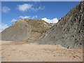 Cliffs east of Hive Beach in DT6 4RF
