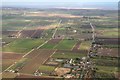 Saltfleetby North End and land to N and E: aerial 2018 in LN11 7SU
