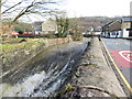 Clydach Brook and aqueduct at Resolven in SA11 4LS