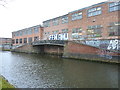 Blocked factory wharf and bridge in B42 2HB