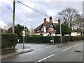 Junction of Albert Road and Barlaston Old Road, Trentham in ST4 8ND