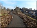 Path around the edge of King's Park in FK7 9JG