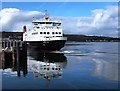Ferry docking at Rothesay in PA20 9HN