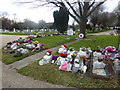 The Columbaria Section in West Drayton Cemetery in UB7 7JG