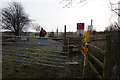 Lowfield Level Crossing near Norton in DN6 9HF