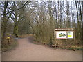 Footpath to Moseley Bog, Wake Green in B13 9XH