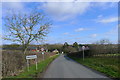 Ridlington Road entering Brooke in Brooke