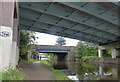 Two bridges crossing the Leeds and Liverpool Canal in PR6 0ED