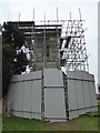 St Peter, Poulshot: ongoing work on the tower in SN10 1SB