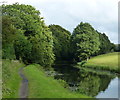 Towpath along the Leeds and Liverpool Canal in BB2 5JD