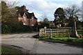 War memorial and cottage in Walton in CV35 9HX