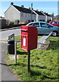 Queen Elizabeth II postbox on a Burry Port corner in SA16 0RU