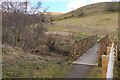 Footbridge over the Carlops Burn in EH26 9NL