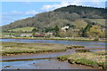View across the River Axe towards Axmouth in EX12 4AL