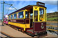 Trams at the riverside depot in EX12 4AL