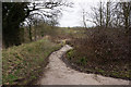 Old London Road towards Cock Beck in LS24 9BW