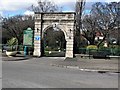 Entrance Gates, Letham Glen, Leven in KY8 5TN
