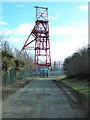 Headframe, Former Frances Colliery, Dysart in KY1 2UT