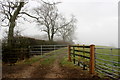 New Field Gates on Epwell Hill in Epwell